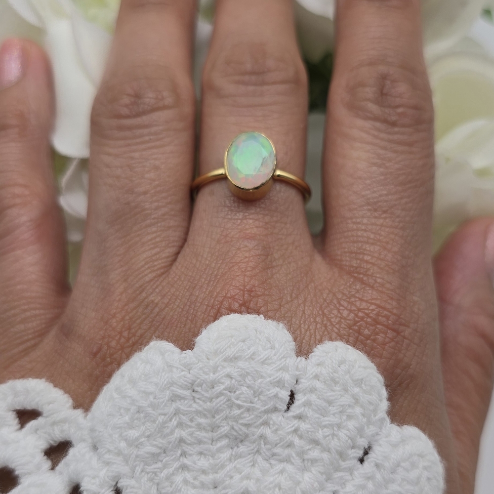 🥰 PRECIOUS OPAL RING - Picture 3 of 15